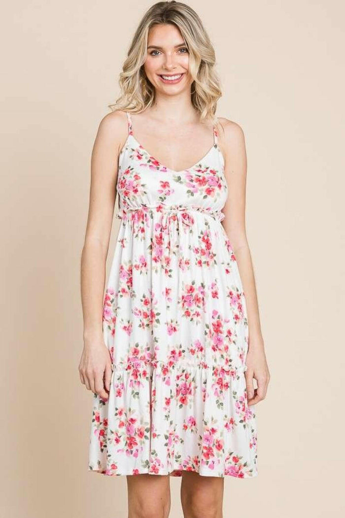 Emma Floral Midi Dress