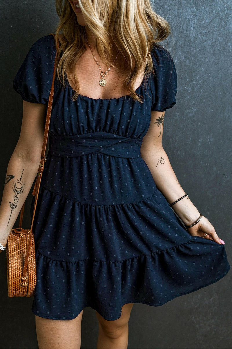 Lucy Navy Blue Dress