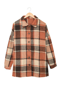 Autumn Plaid Flannel Shacket