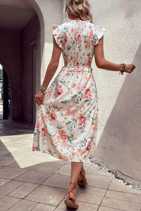 Roxanne Floral Midi Dress