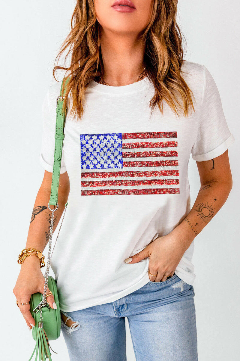 USA American Flag T-Shirt