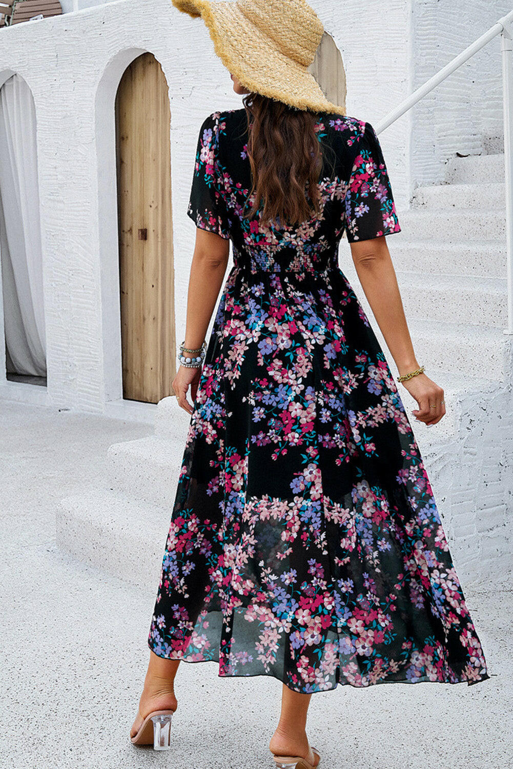 Chloe Floral Maxi Dress