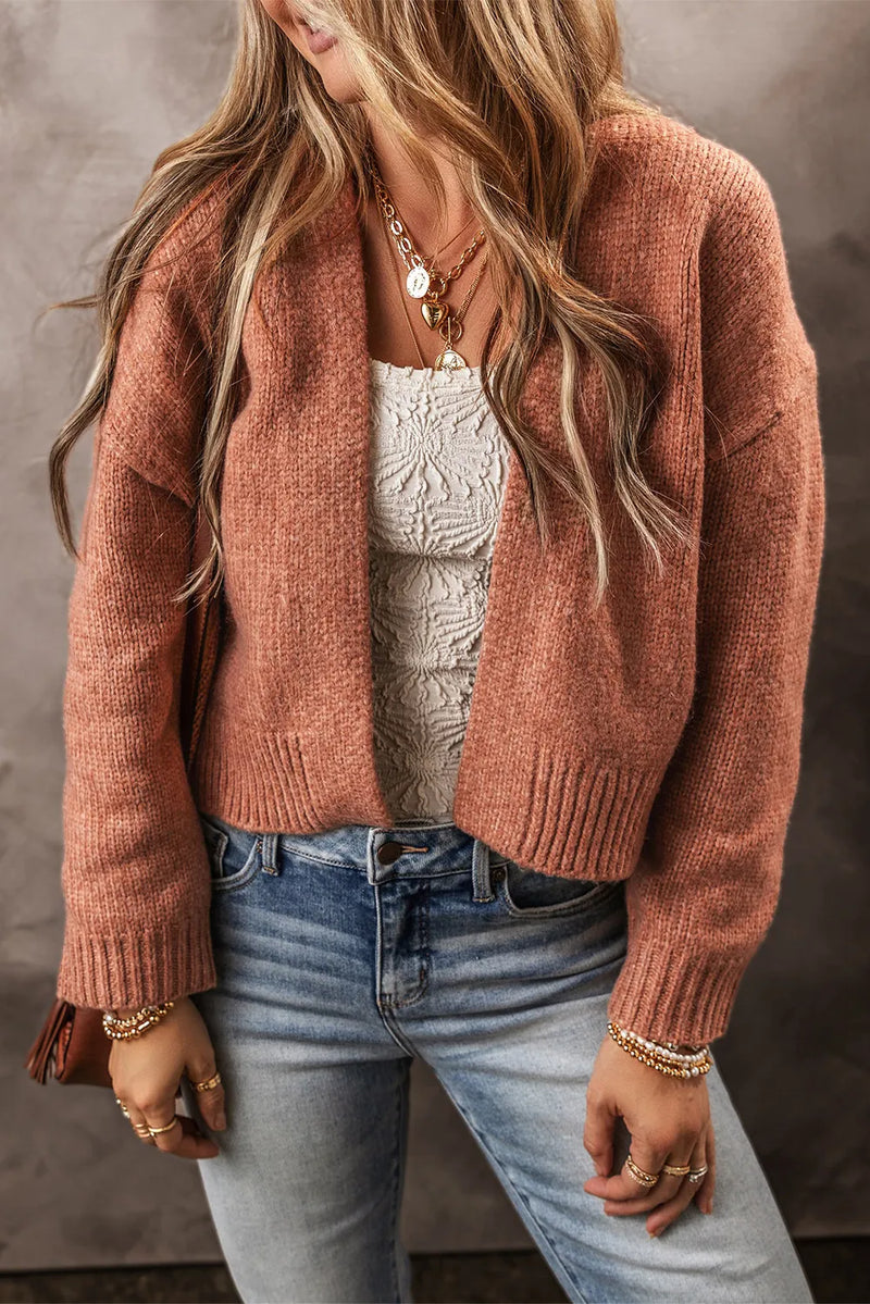 Open Front Cardigan