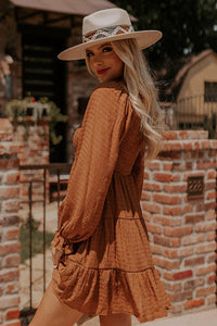 Sasha Long Sleeve Boho Dress