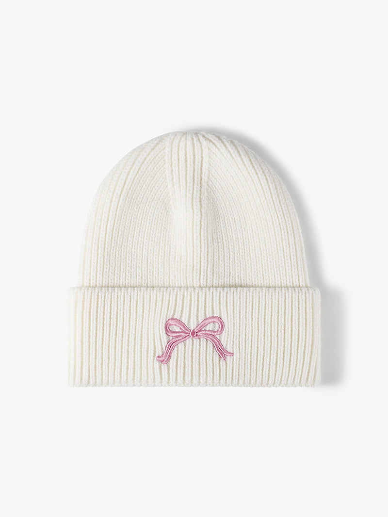 Bow Knit Beanie