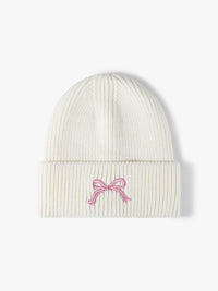 Bow Knit Beanie