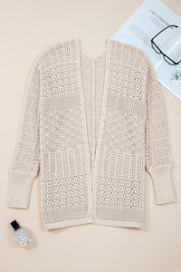 Knit Open Front Cardigan