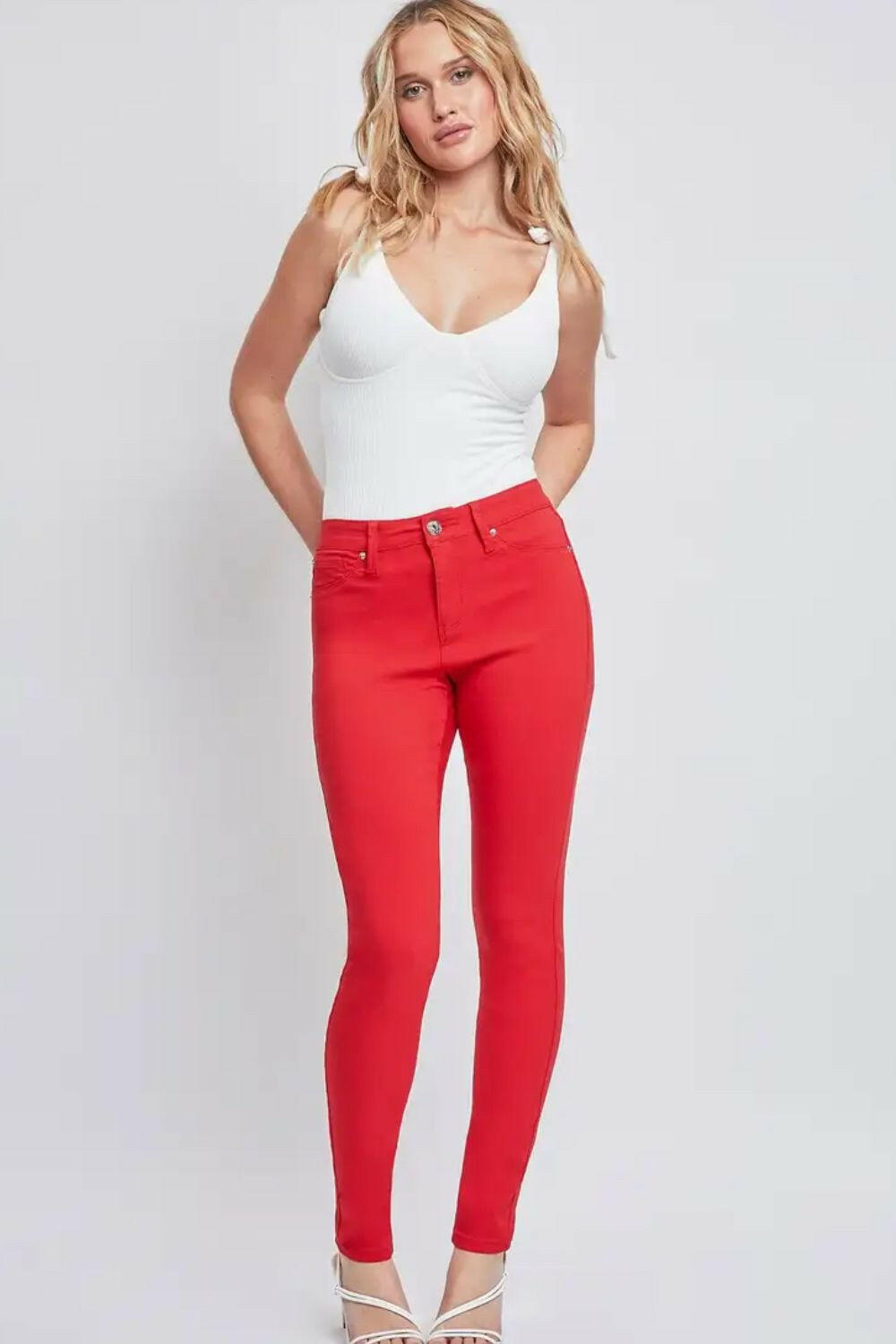 Mid-Rise Skinny Jeans