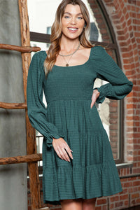 Sasha Long Sleeve Boho Dress