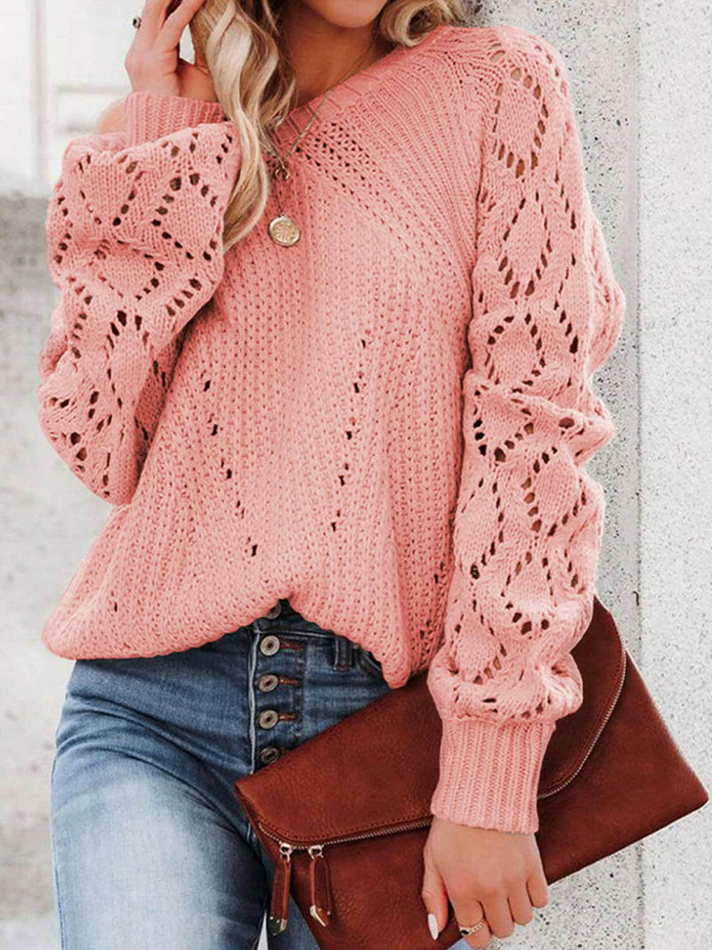 Pretty in Pink Sweater