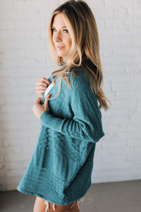 Knit Open Front Cardigan