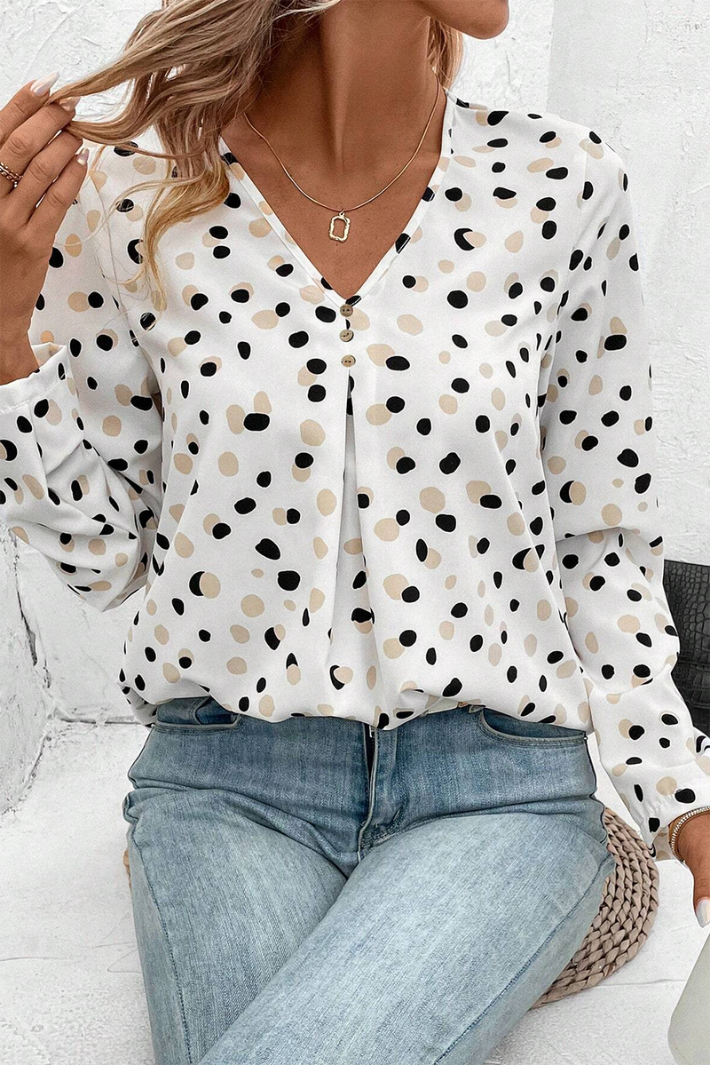 Every Day Polka Dot Blouse