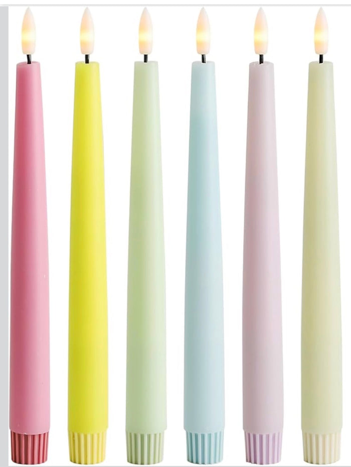 Pastel Flameless Candle