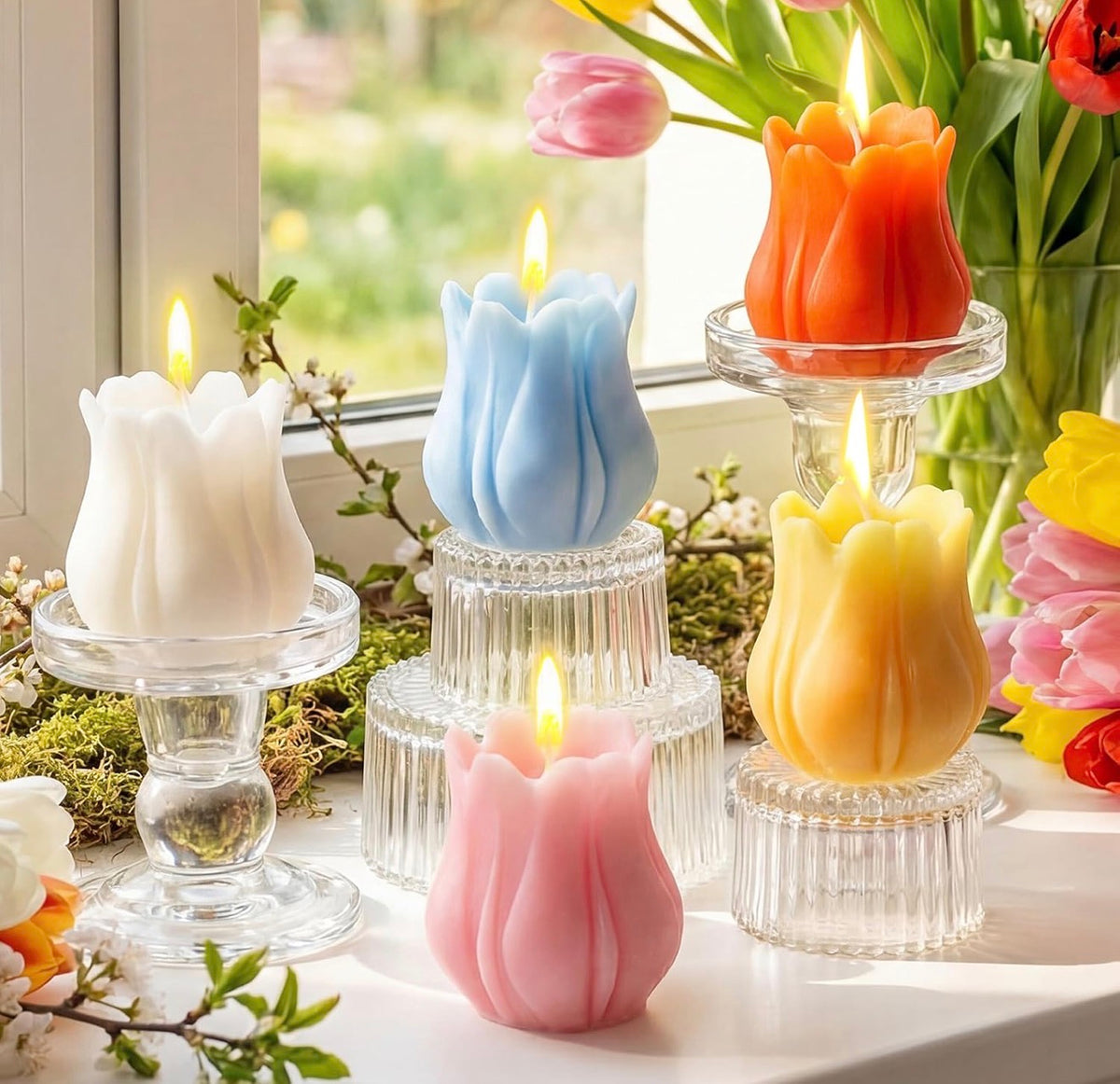Tulip Candle