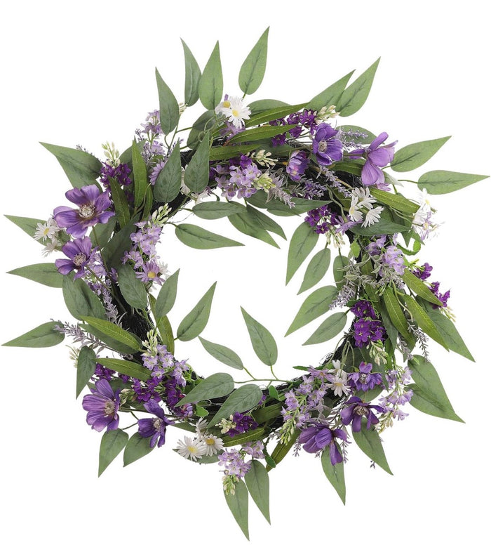 Lavender Wreath 25 inch