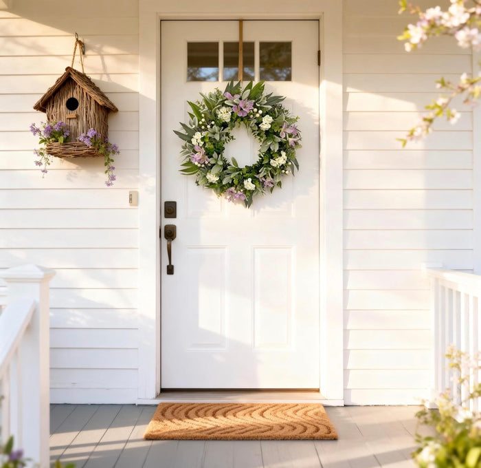 Purple Wreath 24inch