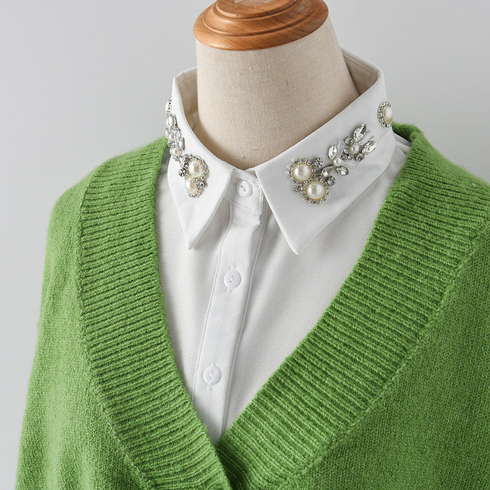 Women's Pearl Detachable Collar
