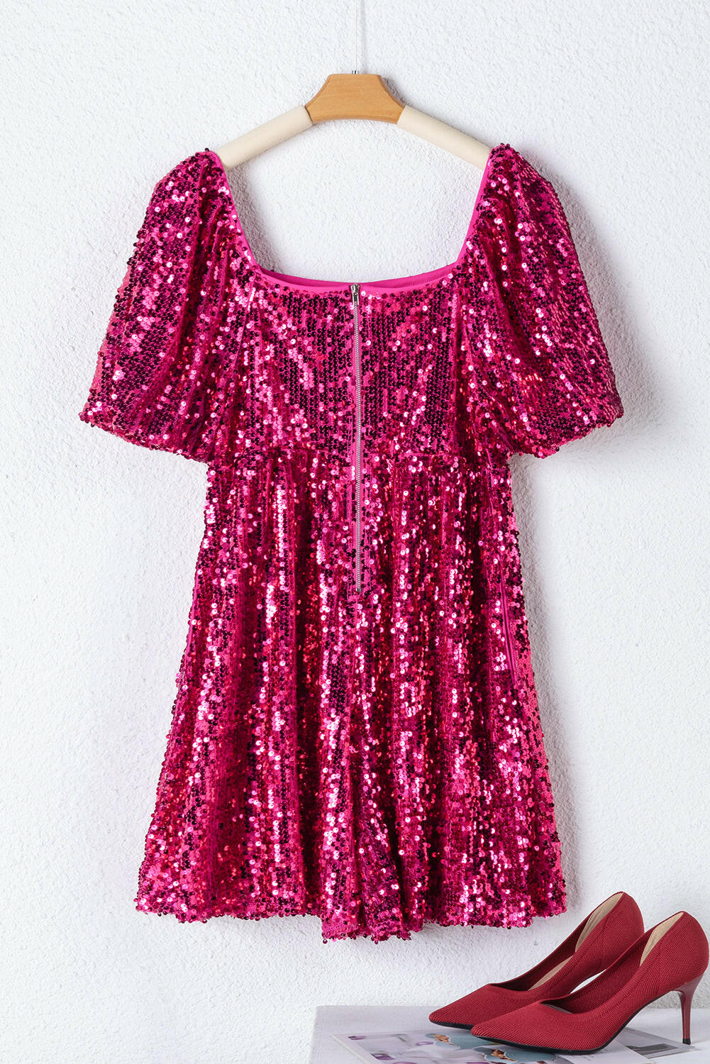 Barbie Sequined Babydoll Romper