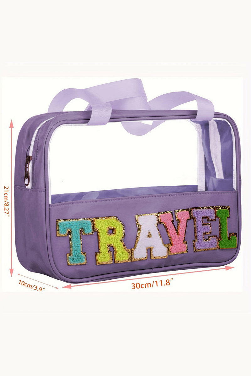 Black TRAVEL Makeup Organizer Bag