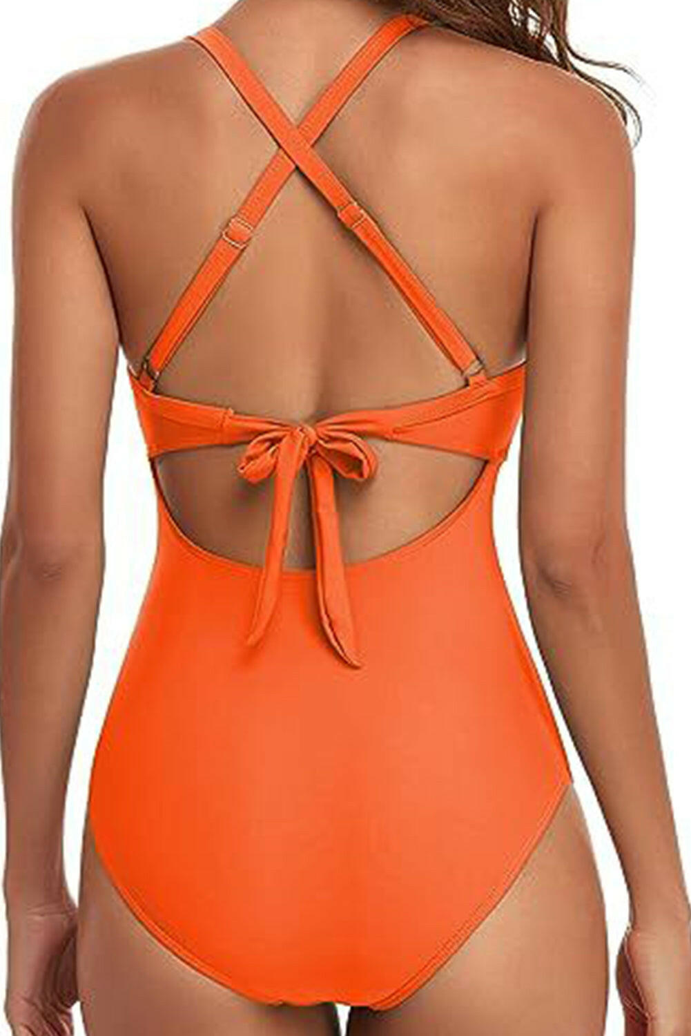 Colorblock One Piece Swimsuit