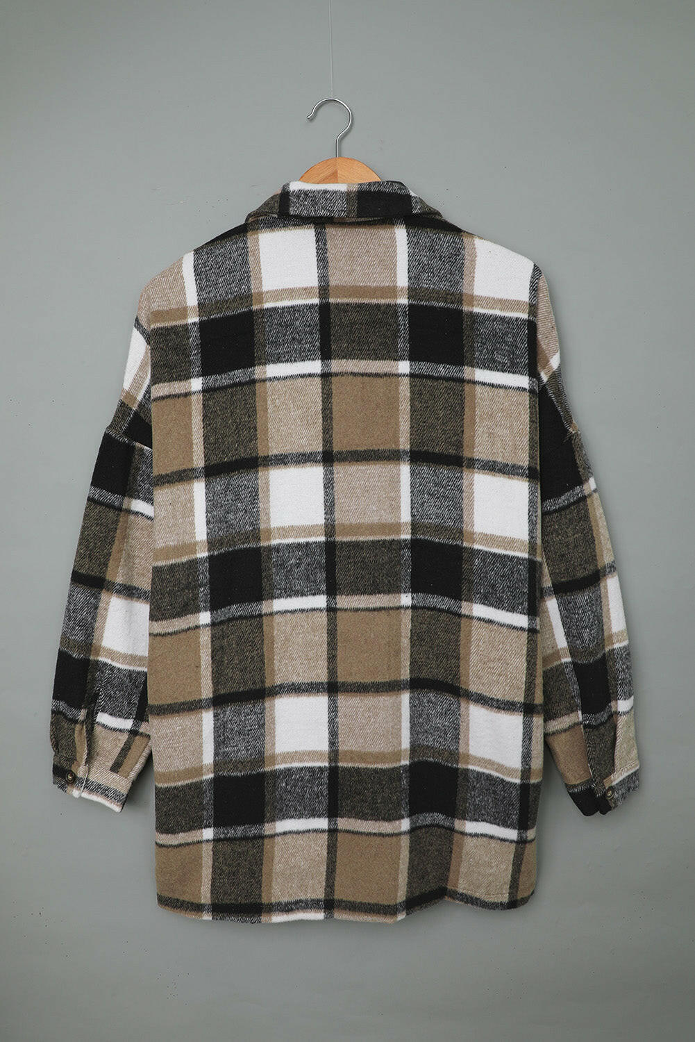 Autumn Plaid Flannel Shacket