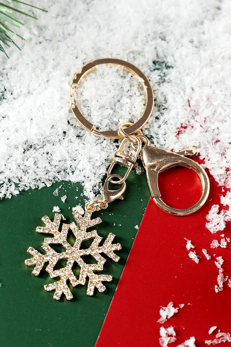 Snowflake Keychain