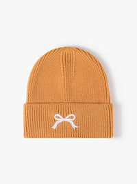 Bow Knit Beanie