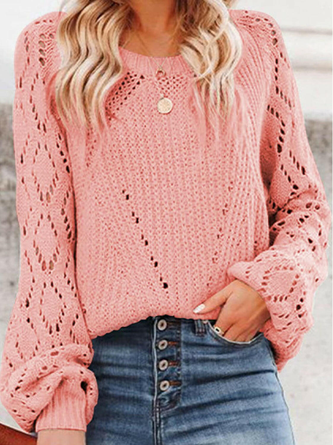 Pretty in Pink Sweater