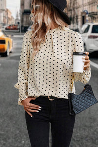 Polka Dot Blouse