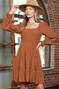 Sasha Long Sleeve Boho Dress