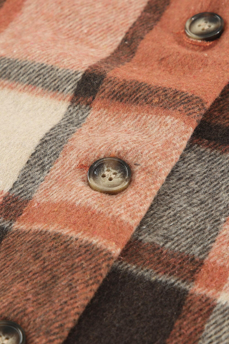 Autumn Plaid Flannel Shacket