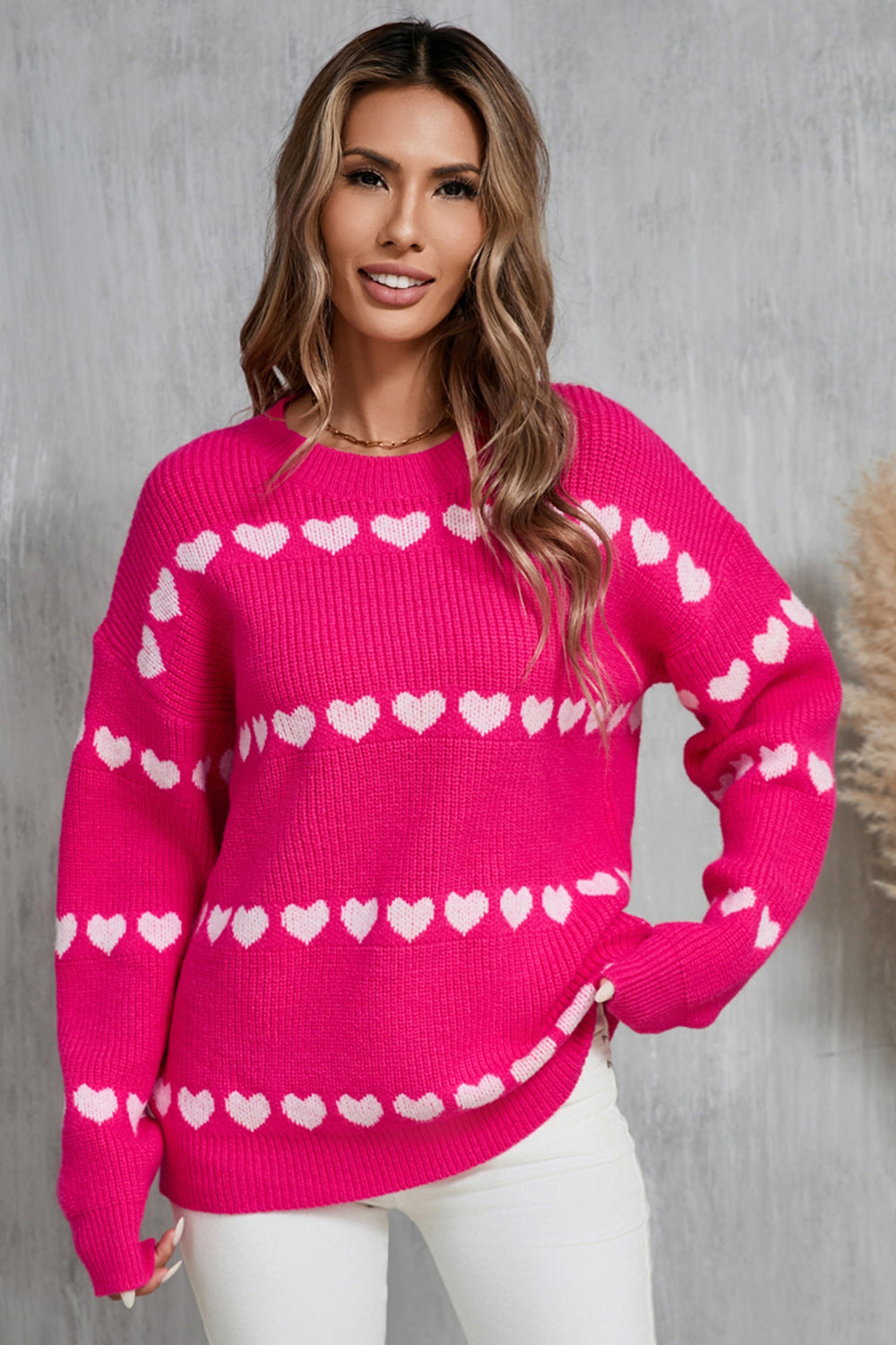 Love Soft Heart Sweater