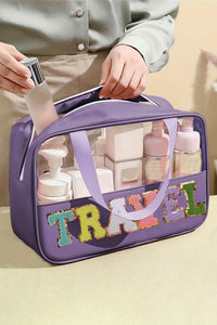 Black TRAVEL Makeup Organizer Bag