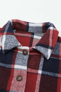 Autumn Plaid Flannel Shacket