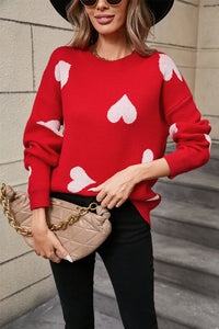 Valentine's Day Heart Sweater