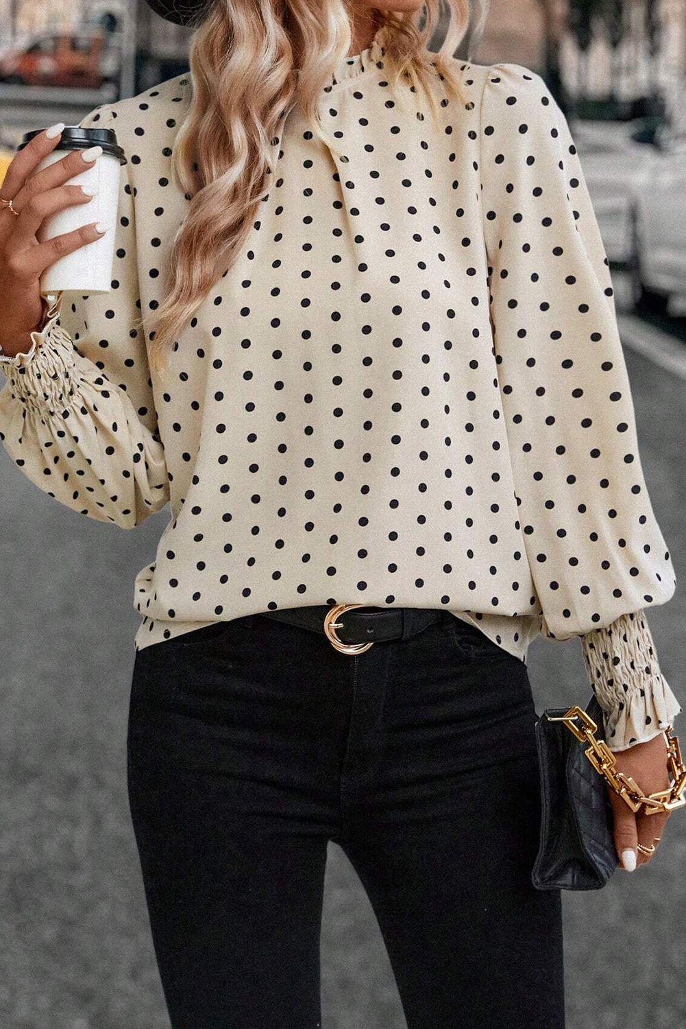 Polka Dot Blouse