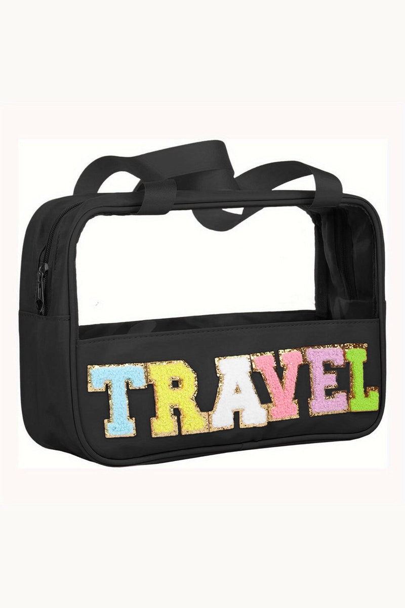 Black TRAVEL Makeup Organizer Bag