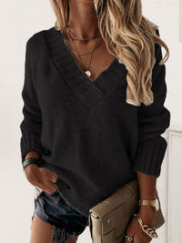 Soft V Neck Sweater