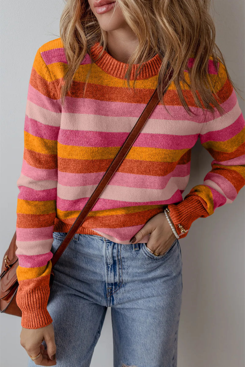 Striped Super Soft Sweater