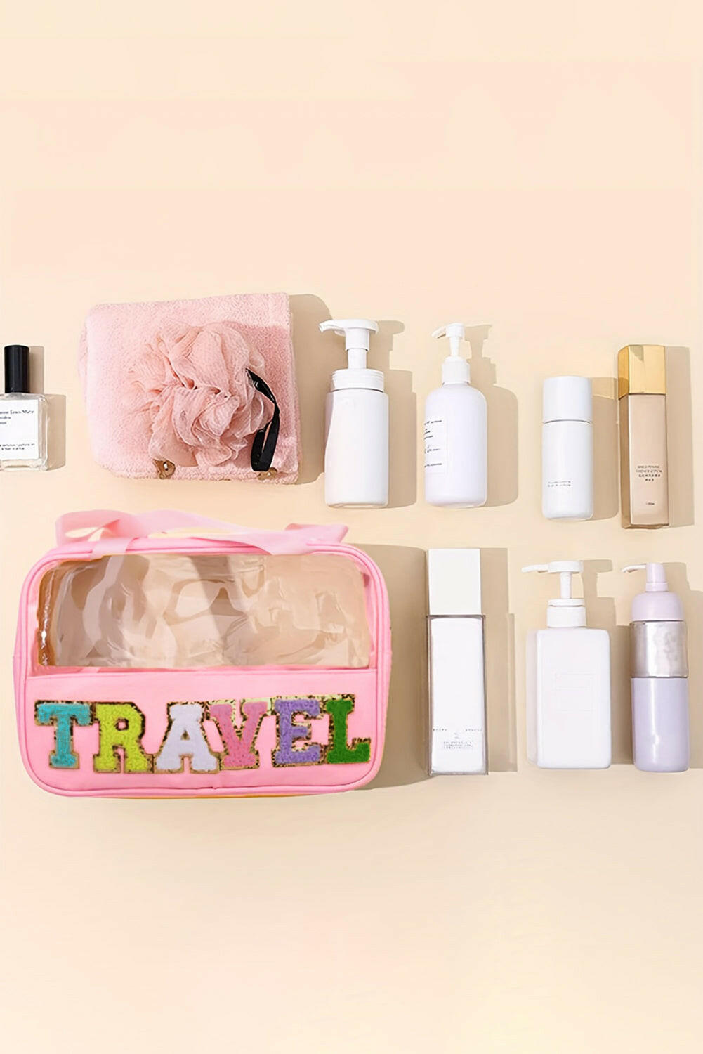 Black TRAVEL Makeup Organizer Bag