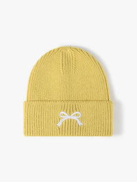 Bow Knit Beanie