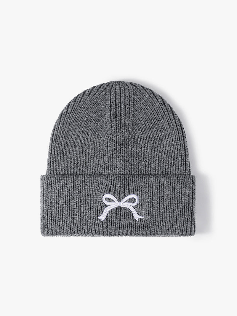 Bow Knit Beanie