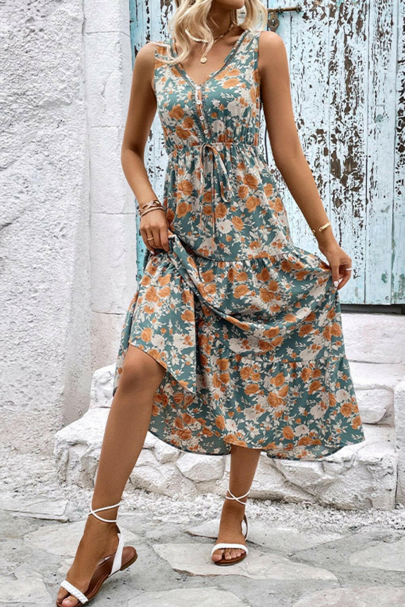 Natalie Floral Maxi Dress