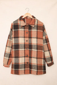 Autumn Plaid Flannel Shacket