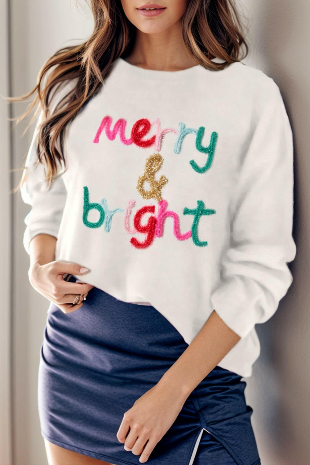 Festive Long Sleeve Sweater