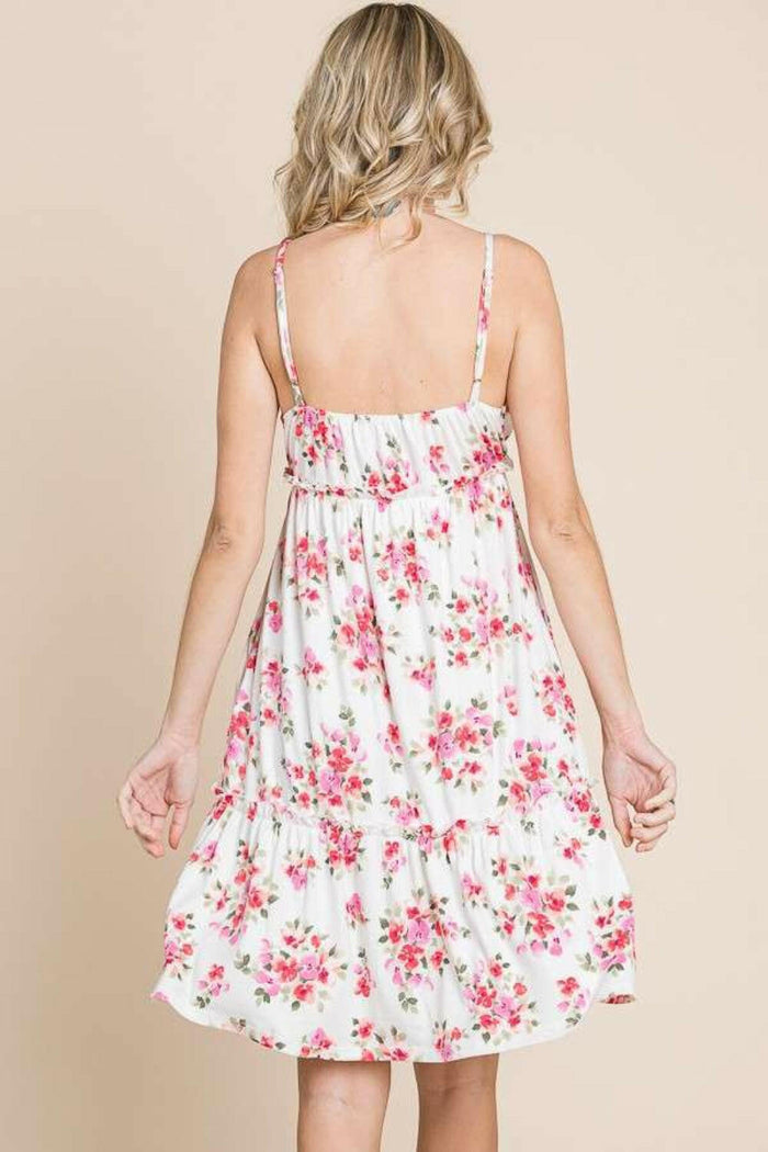 Emma Floral Midi Dress