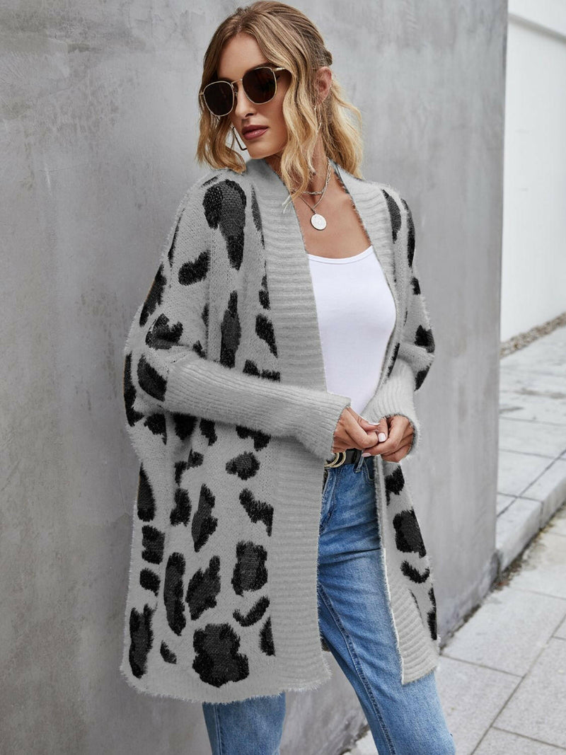 Leopard Print Cardigan