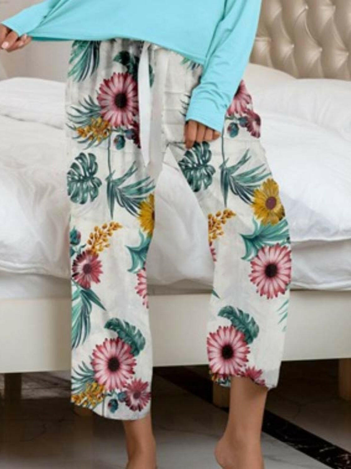 Long Sleeve Top and Pants Lounge Set