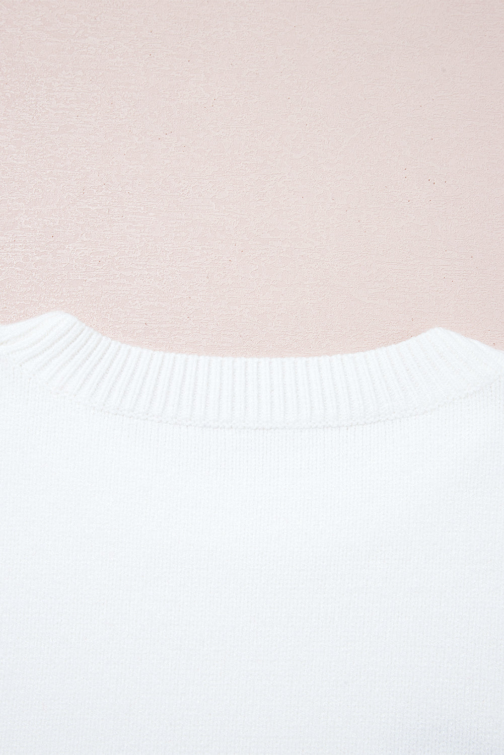 Coffee Letter Embroidered Graphic Sweater