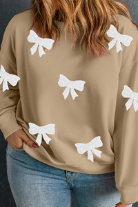 Bow Crewneck Sweatshirt